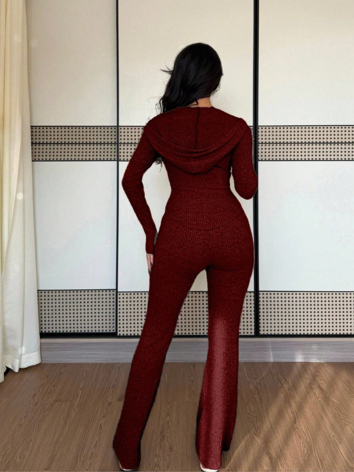 Women's Luxe Velvet 2-Piece Hoodie Set
